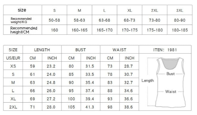 Men's Tight Bottoming Sleeveless Workout