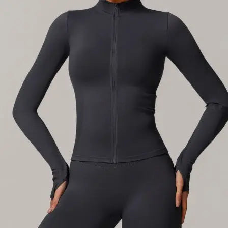 Collar Zipper Yoga Stryv