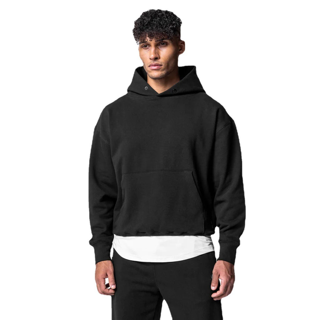 Men's Thick Cotton Hoodies Training Sets